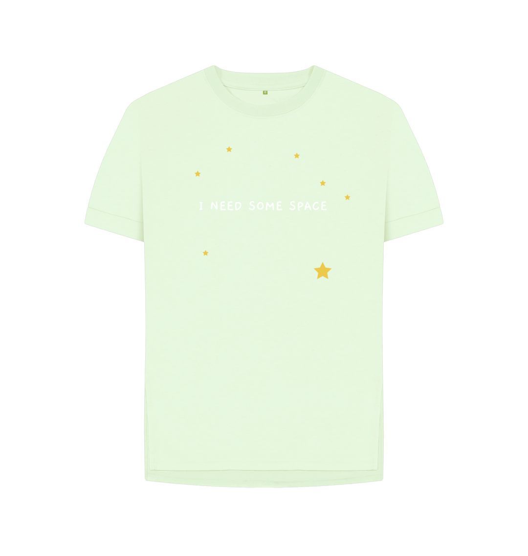 Pastel Green I Need Some Space & Stars Tee