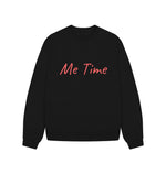 Black Me Time Oversized Jumper