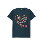 Denim Blue Lovely Love Tee