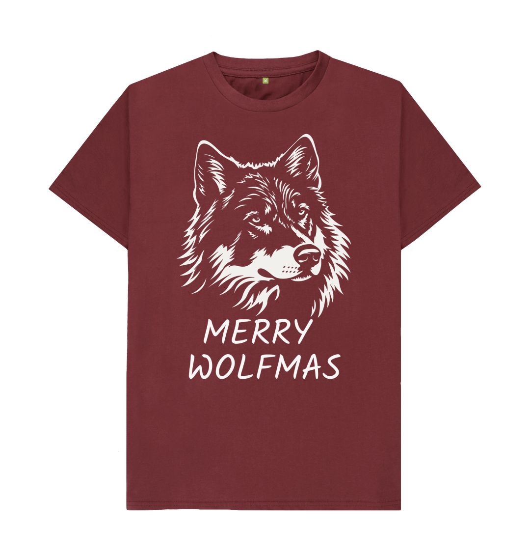 Red Wine Merry Wolfmas Tee