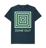 Denim Blue Zone Out Tee