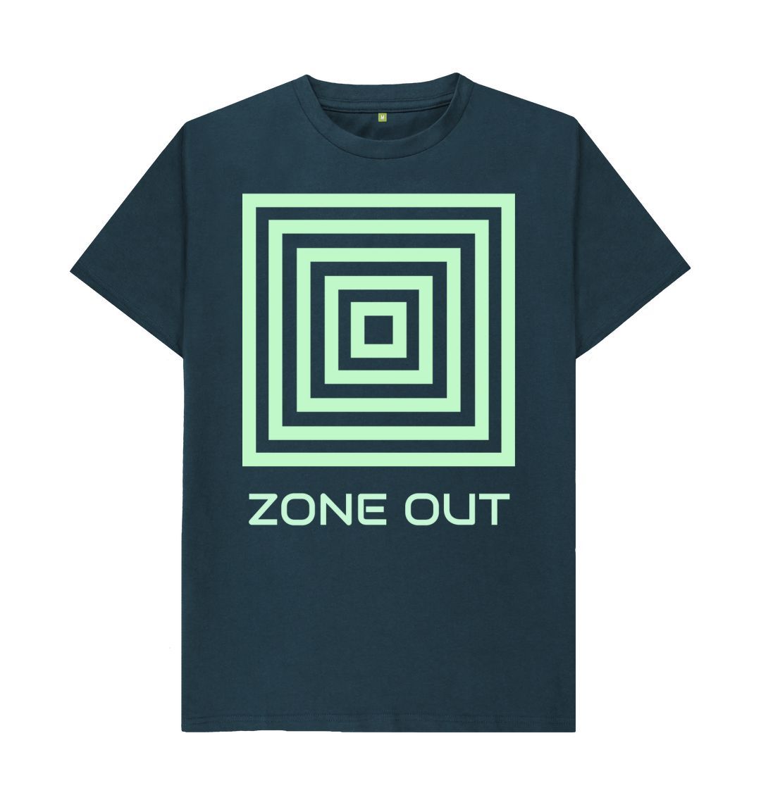 Denim Blue Zone Out Tee