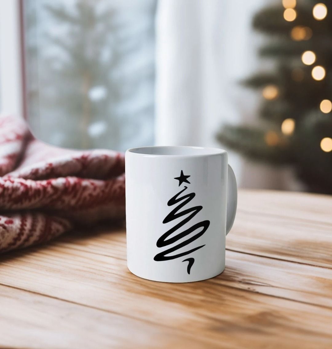 Christmas Tree Ceramic Mug