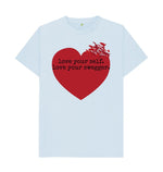 Sky Blue Love Your Self Tee