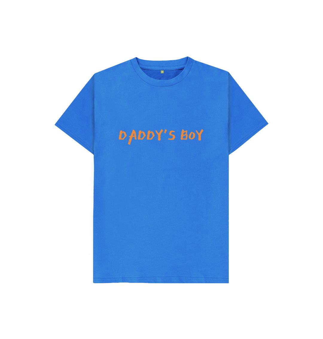 Bright Blue Daddy's Boy Tee