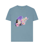 Stone Blue Headful Of Flowers Tee