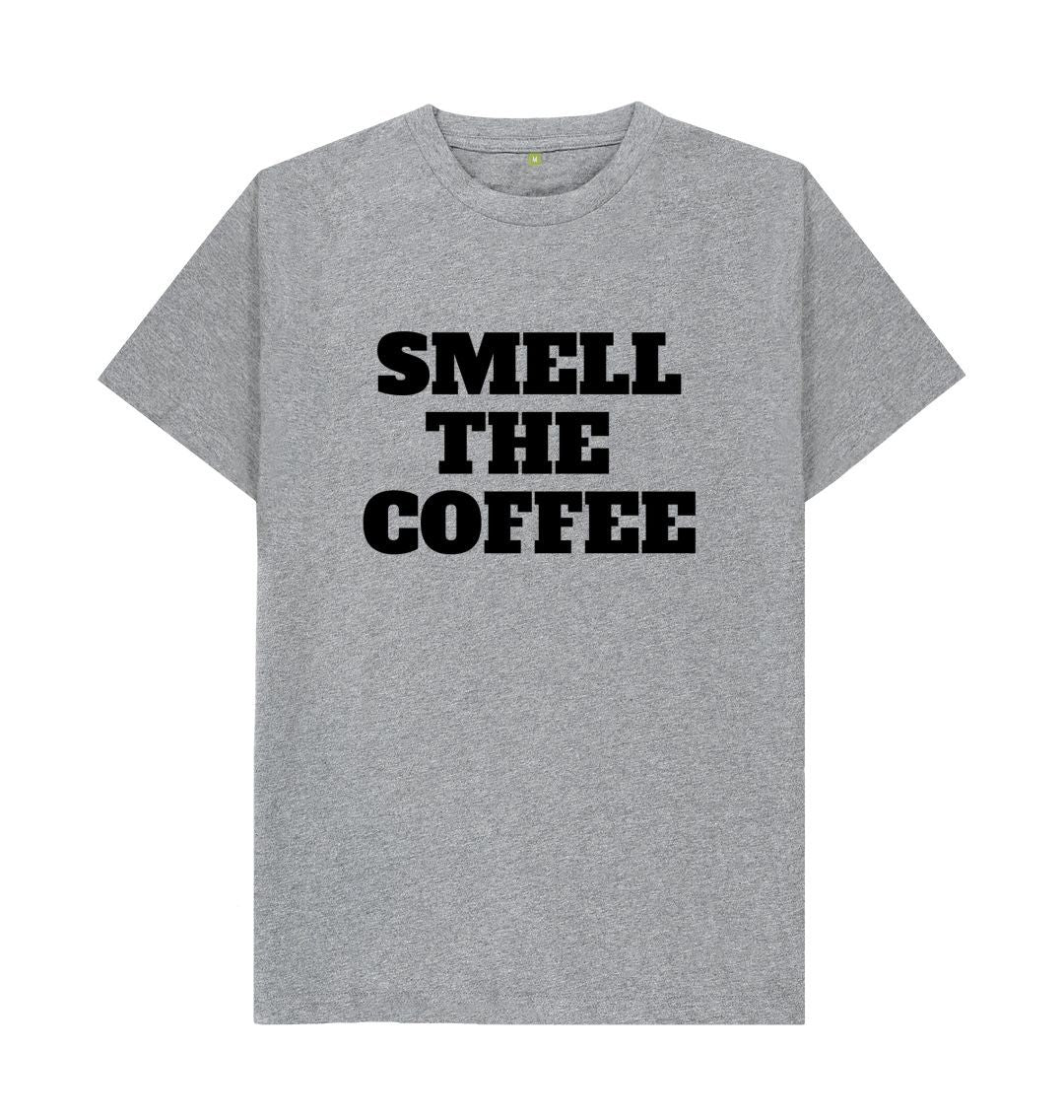 Athletic Grey Smell The Coffee Tee