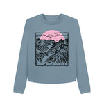 Stone Blue Outdoors Boxy Jumper