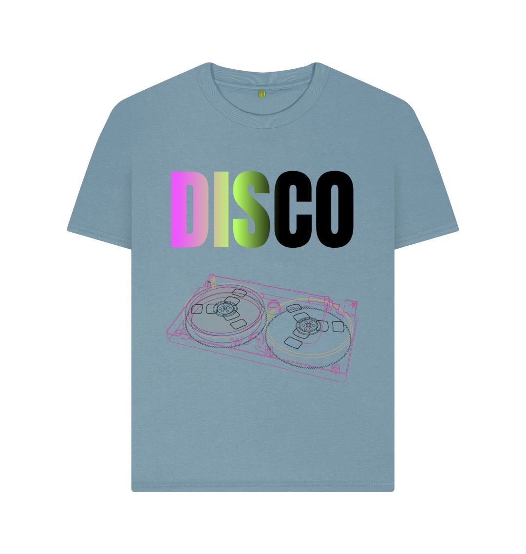 Stone Blue Disco Deck Tee