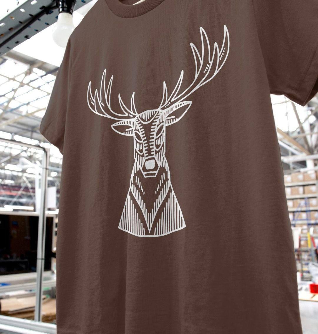 White Reindeer Tee