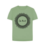 Sage Bee Kind Relaxed Fit Tee