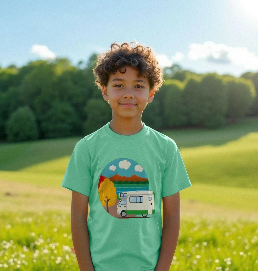 Organic cotton apparel showcasing autumn colors with a sophisticated swagger, perfect for eco-friendly seasonal fashion.