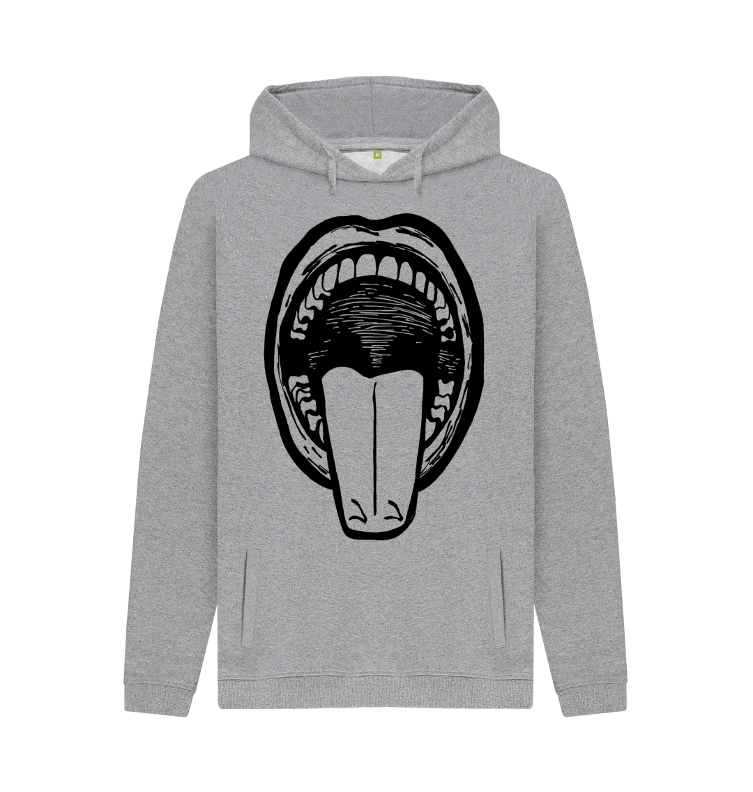 Light Heather Printed Hoody Front