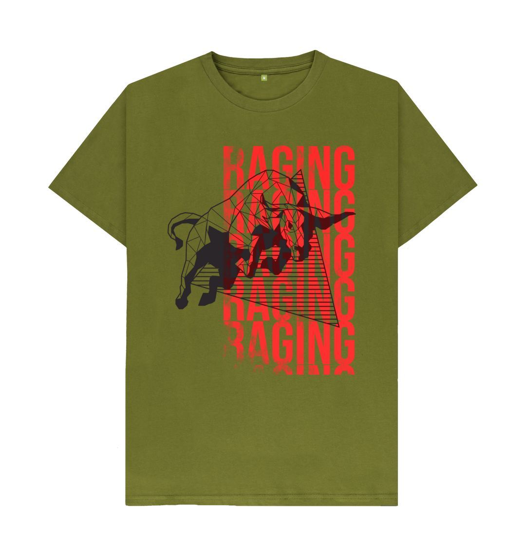 Moss Green Raging Bull Tee