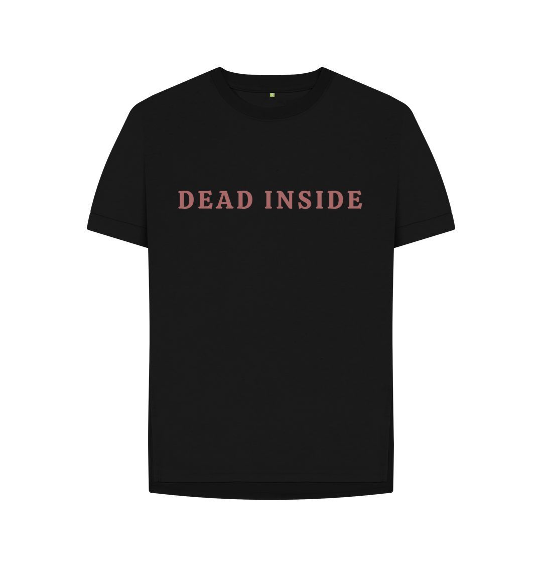 Black Dead Inside Relaxed Tee