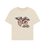 Oat Sunset Seagull Oversized Tee