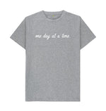 Athletic Grey One Day At A Time Tee