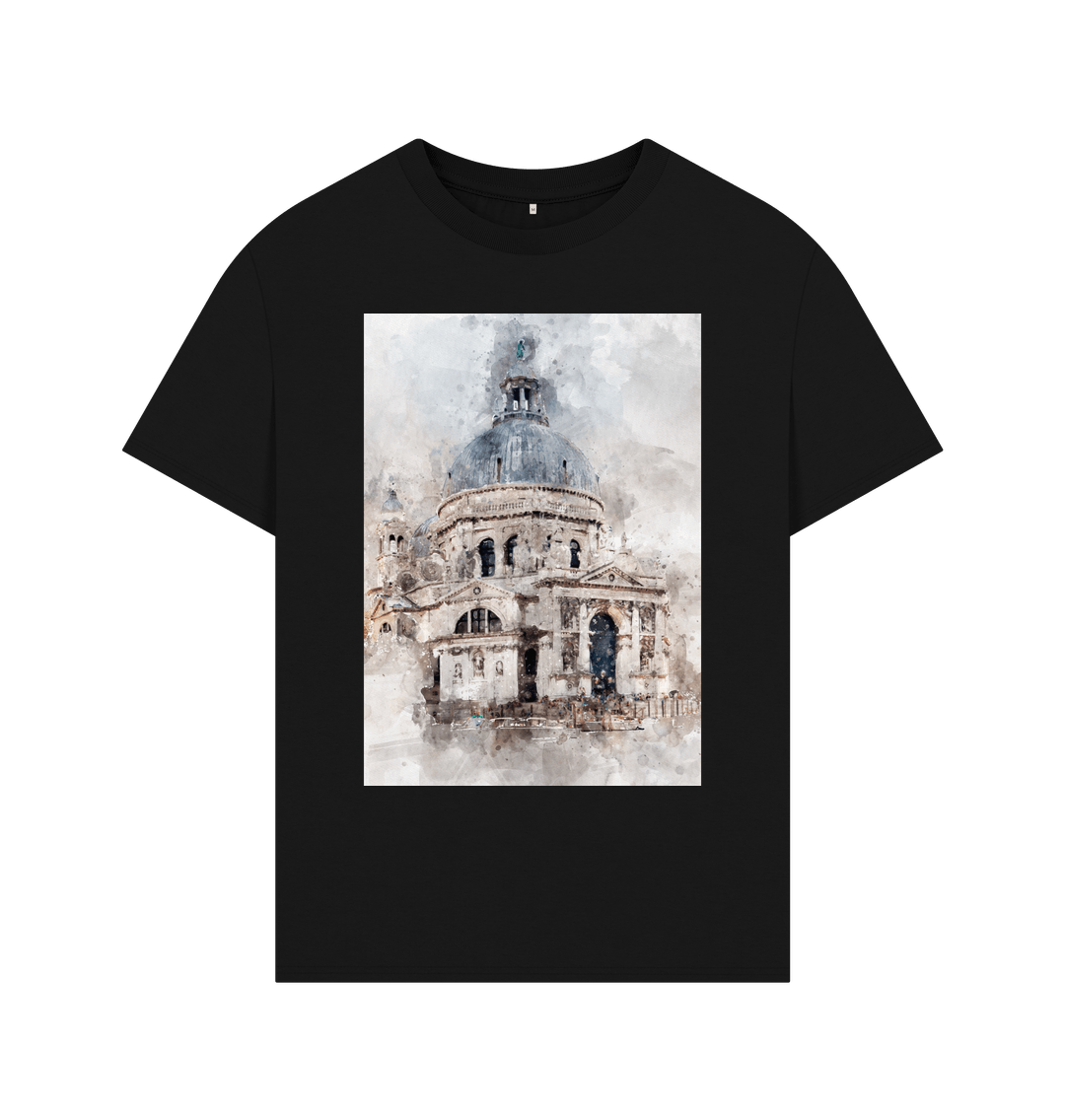 Black Architecture Oversized Tee