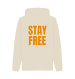 Oat Printed Hoody Front