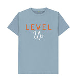 Stone Blue Level Up Tee