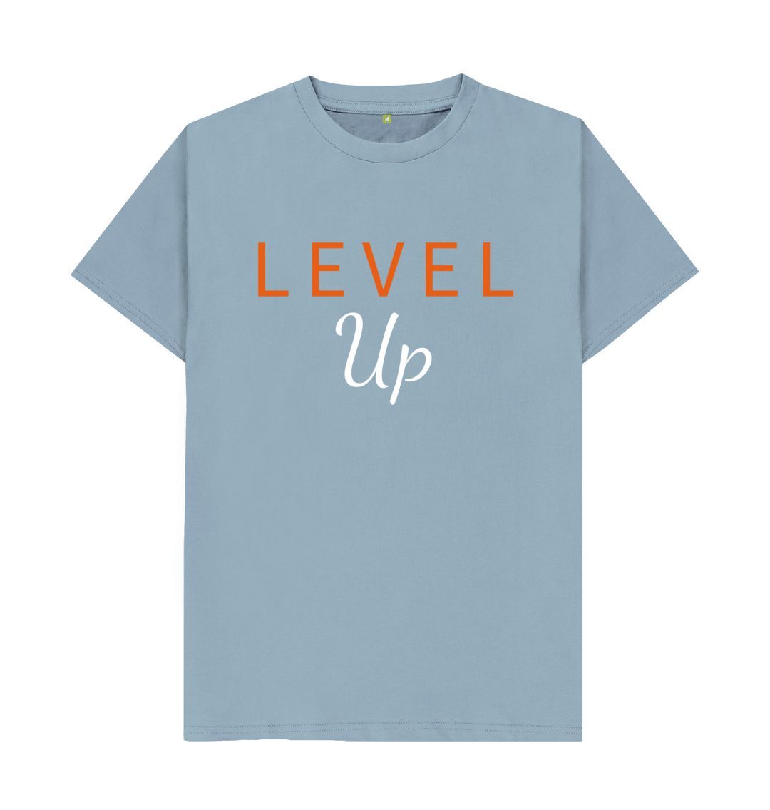 Stone Blue Level Up Tee