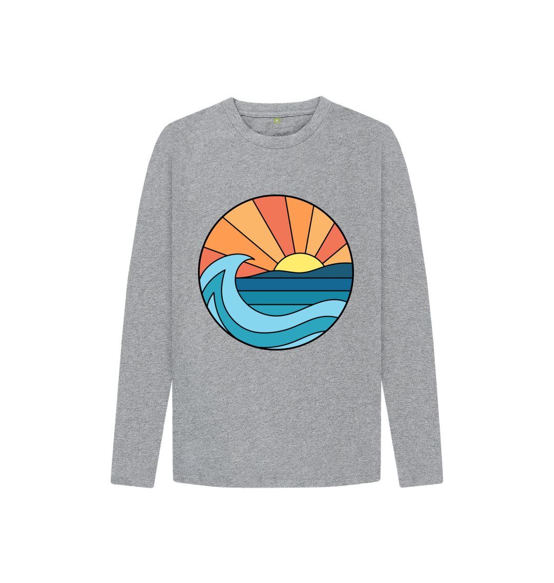 Athletic Grey Seaside Long Sleeve Tee