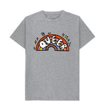 Athletic Grey Queer Tee