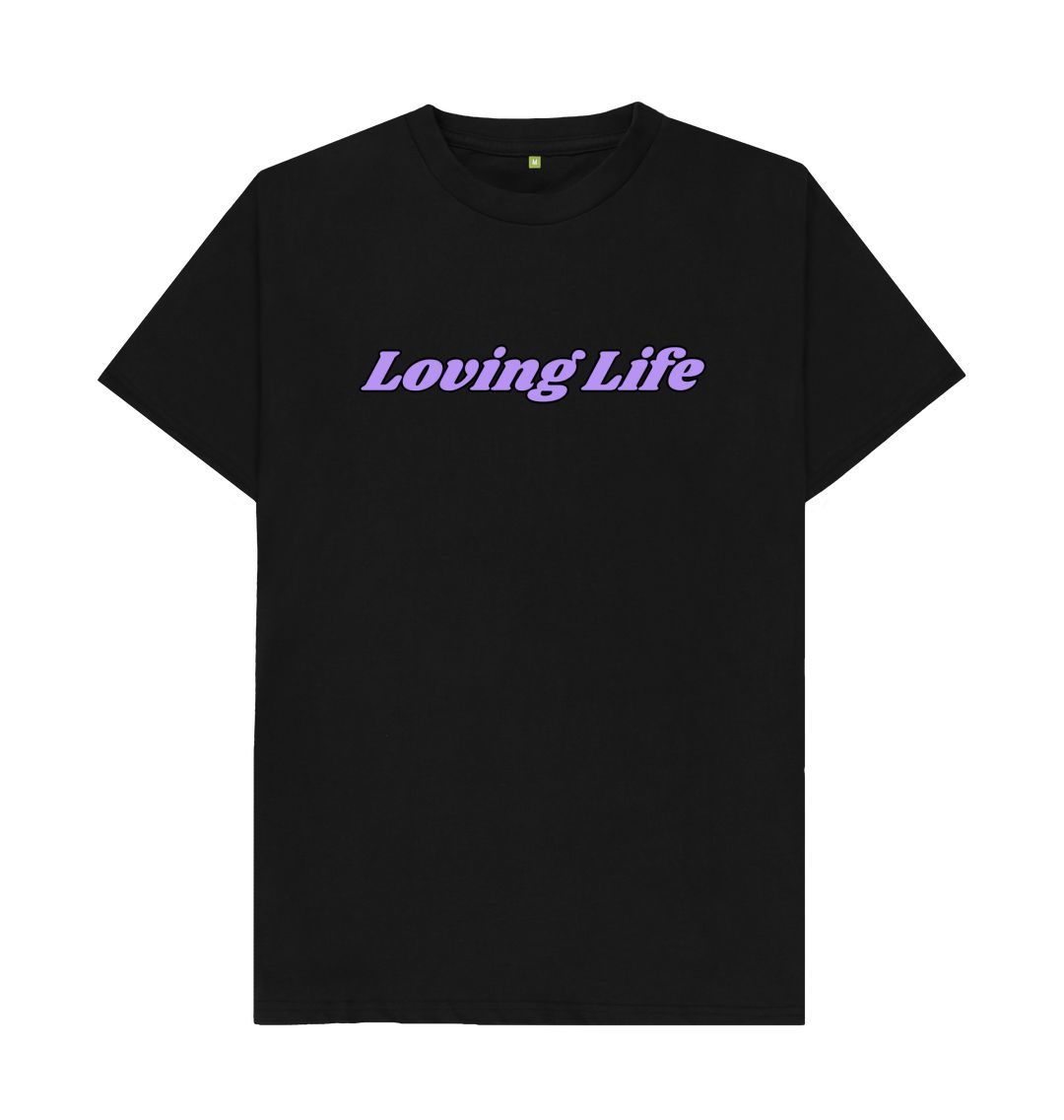 Black Loving Life Tee