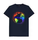 Navy Blue Pride Earth Tee