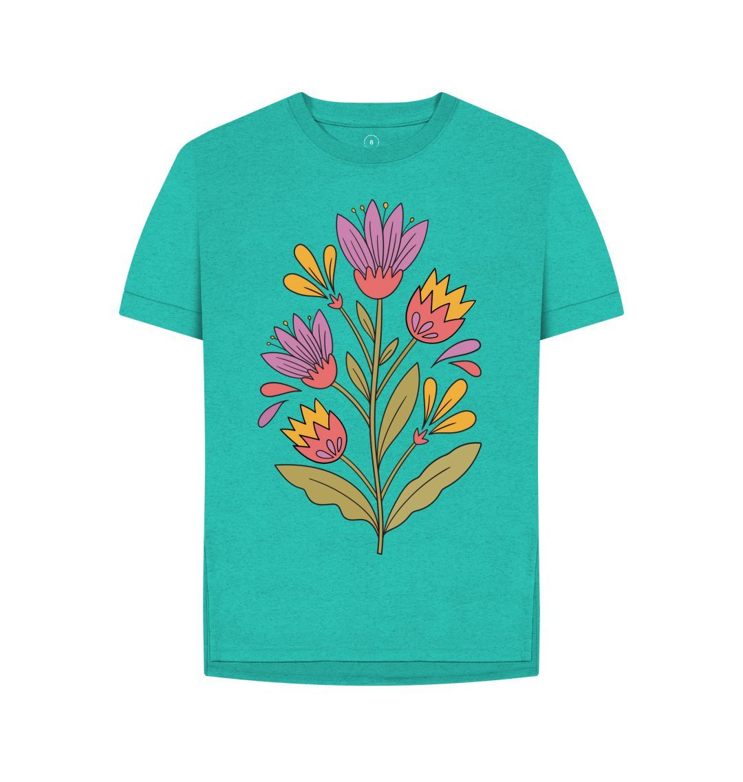 Seagrass Green Tulip Remill Relaxed Tee