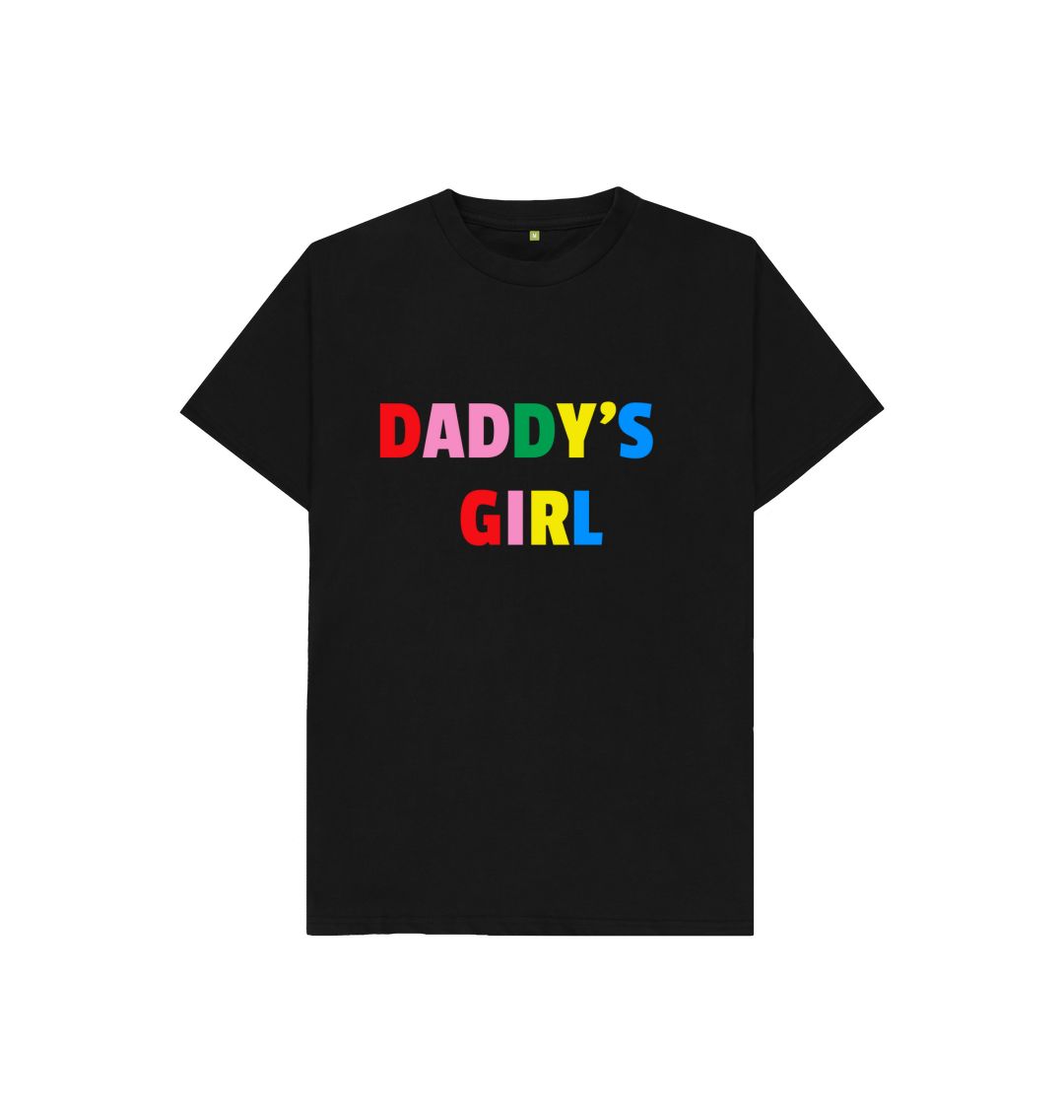 Black Daddy's Girl Tee