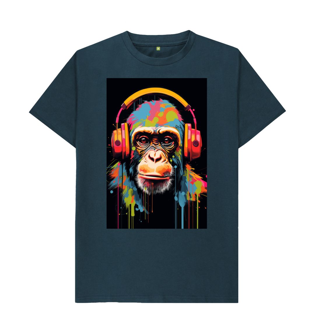 Denim Blue Primal Beats Tee