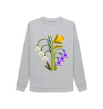 Light Heather Spring Crew Neck Sweatshirt