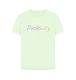 Pastel Green Positivity Tee