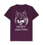 Purple Merry Wolfmas Tee