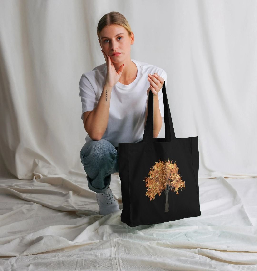 Autum Tree Shopper Tote