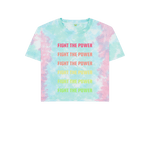 Pastel Tie Dye Printed T-shirt Front