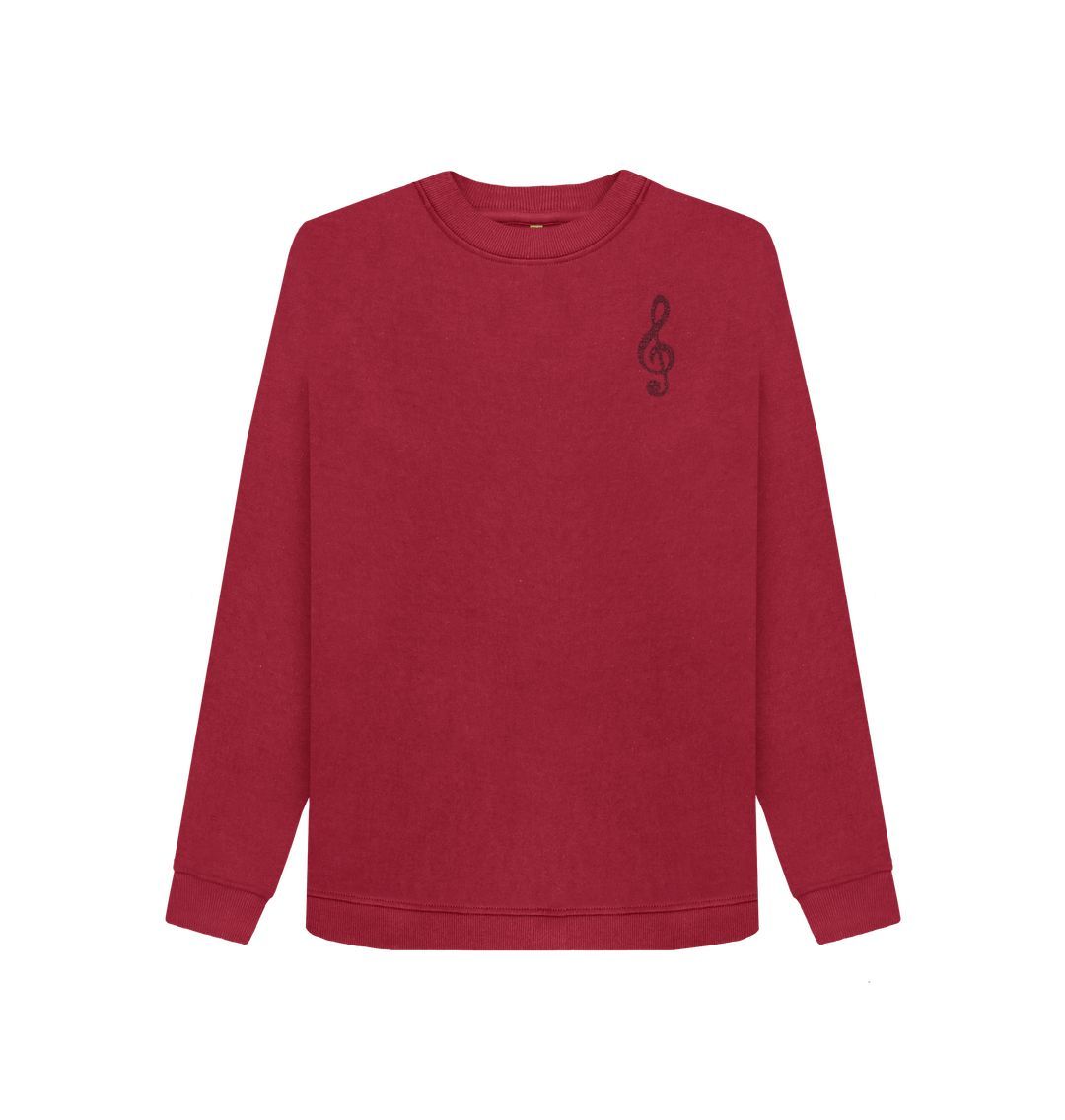 Cherry Music Crew Neck Sweatshirt