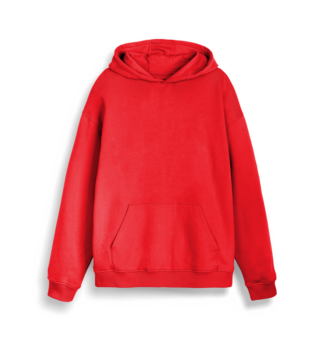 Deck Chair Red Plain Unisex Cooper Dry Hoodie Sweatshirt