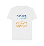 White System Change Tee