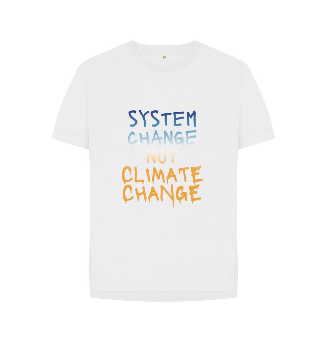 White System Change Tee