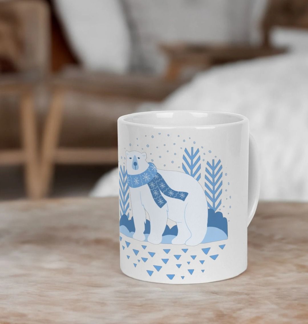 Polar Bear Ceramic Mug