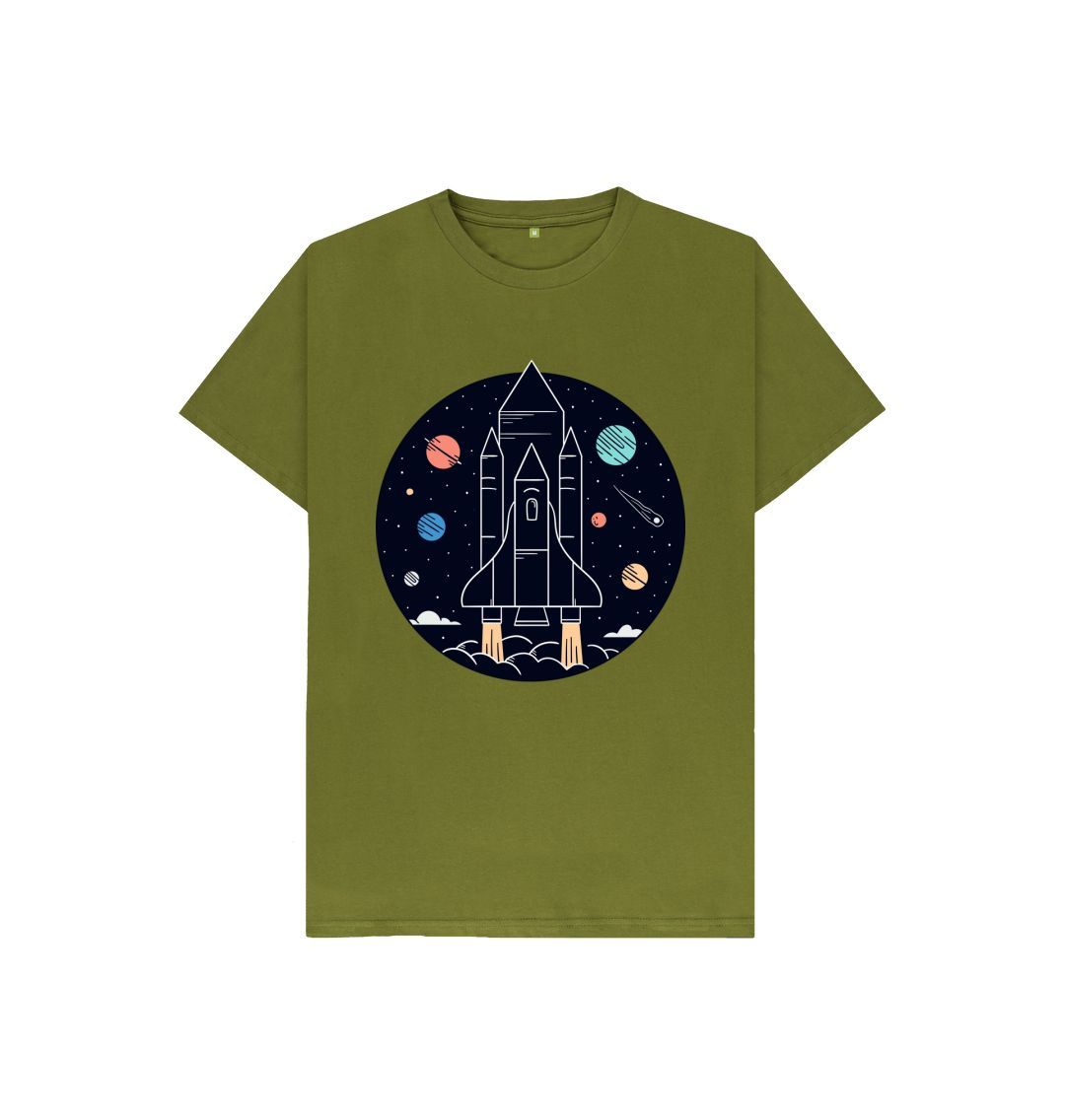 Moss Green Rocket Tee