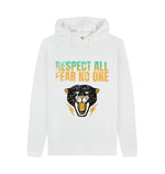 White Respect All Fear No One Hoodie