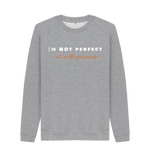 Light Heather Printed Sweater Front