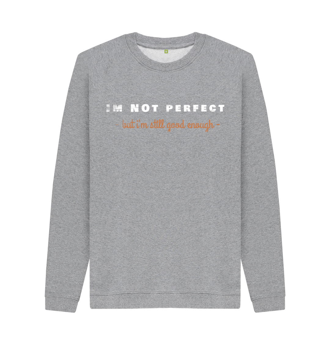 Light Heather Printed Sweater Front