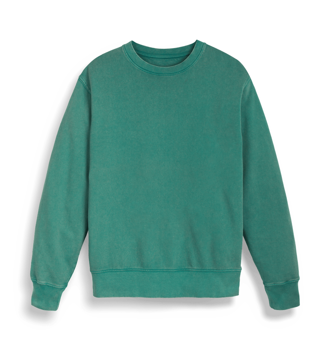 Garment Dyed Hydro Plain Unisex Matcher Vintage Sweatshirt