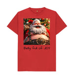 Red Belly Full Of Joy Tee