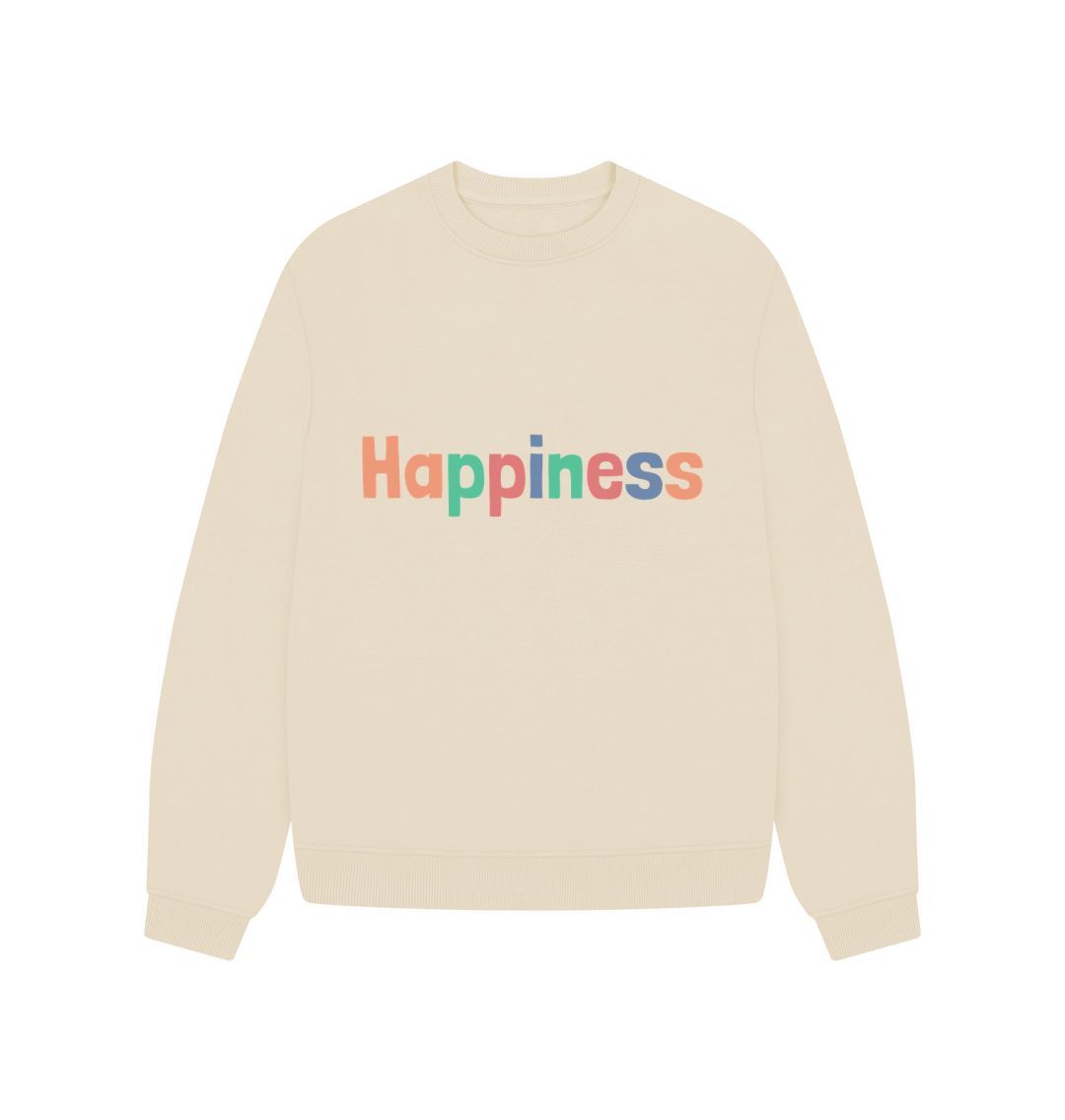 Oat Happiness Oversized Jumper