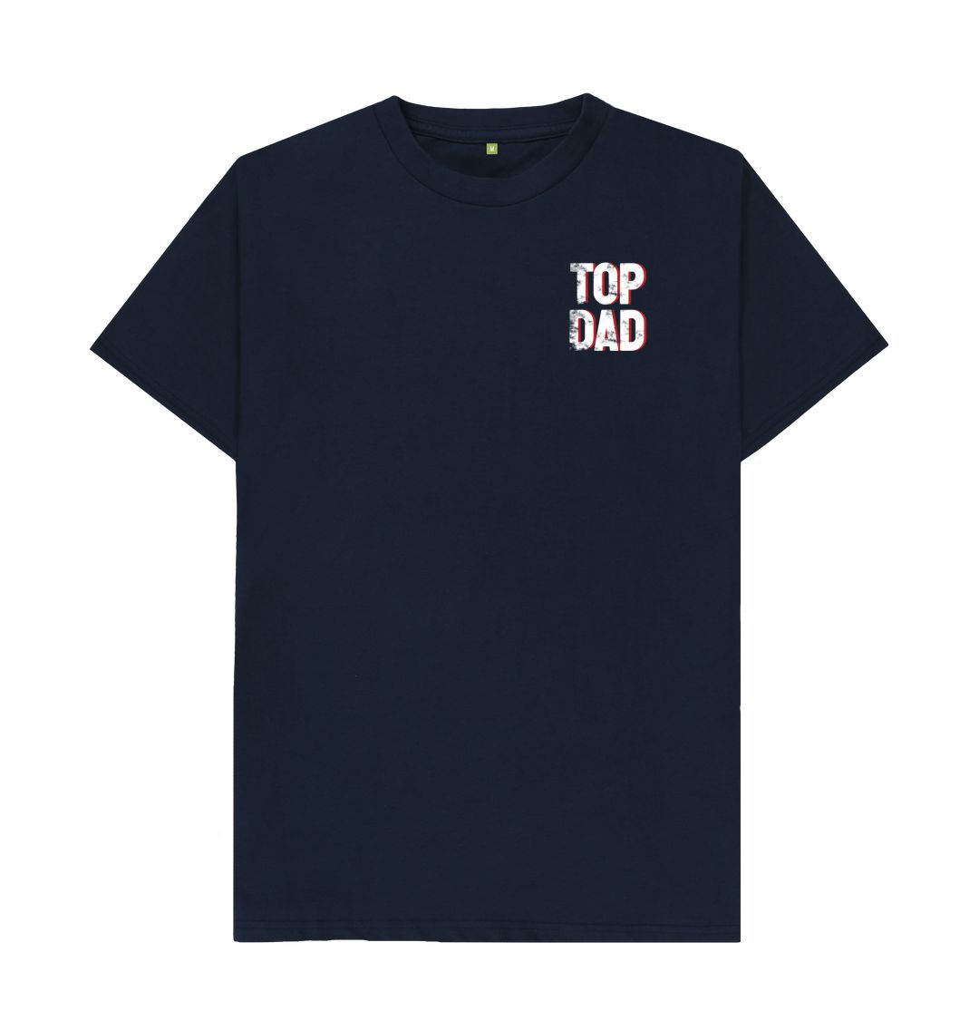 Navy Blue Top Dad Tee